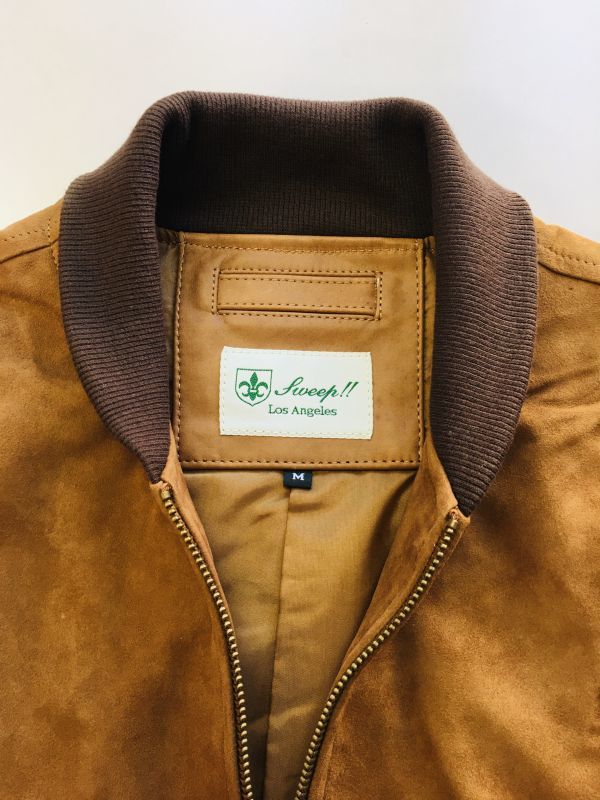 画像: Sweep!! Suede Bomber